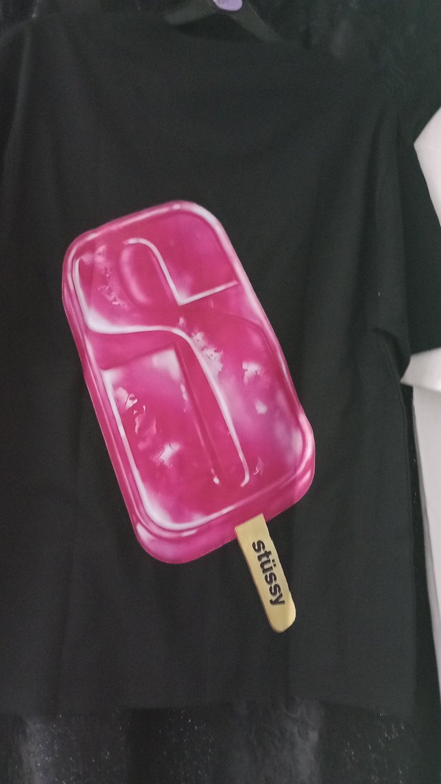 Preview of the first image of STUSSY Popsicle T-shirt (RARE).