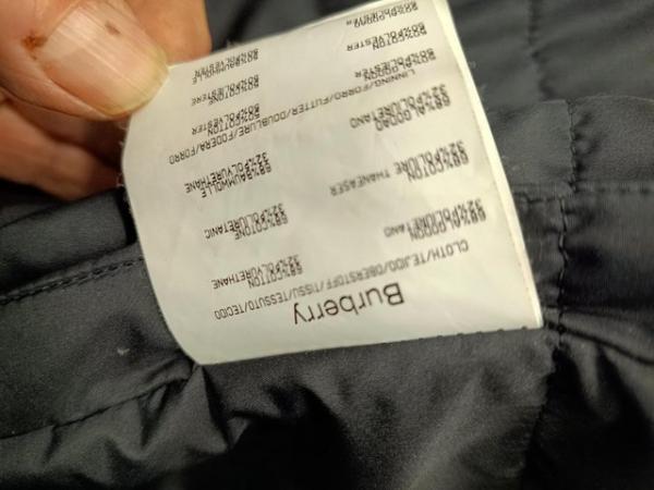 Image 2 of Burberryblack NILLOCK Harrington Trench jacket