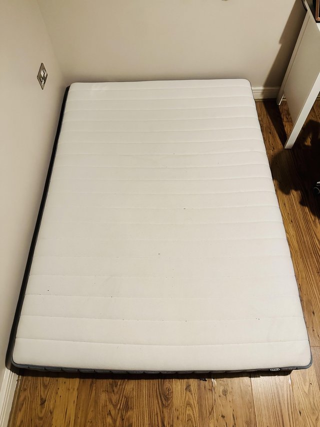Preview of the first image of IKEA Standard Double Mattress - Great Condition.