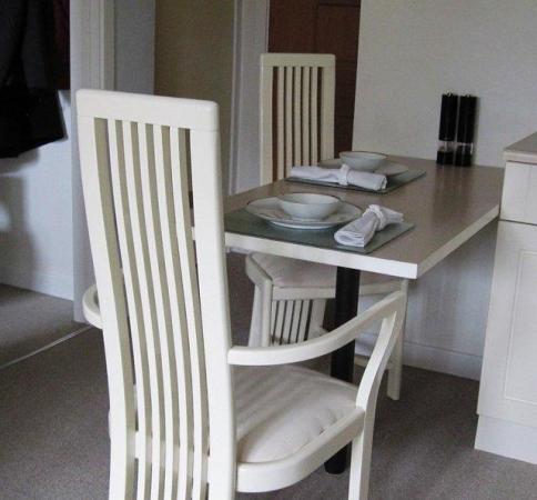 Image 2 of ELEGANT HIGH-BACK DINING/KITCHEN CHAIRS.