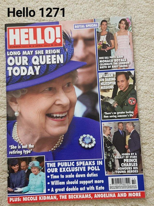 Preview of the first image of Hello Magazine 1271 - Our Queen Today - Royal Special.