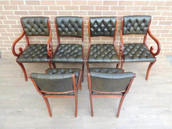 Image 4 of 6 Beresford and Hicks Chesterfield Chairs (UK Delivery)