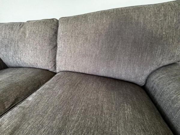 Image 1 of Dark Grey John Lewis Sofa