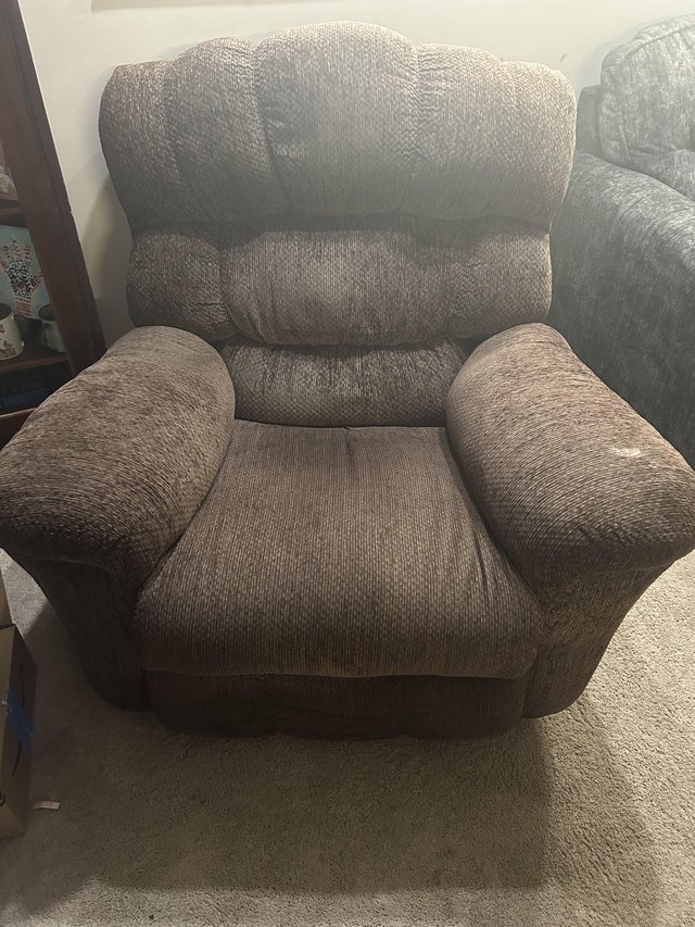 Preview of the first image of Easy Glider Mocha Recliner.