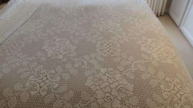 Image 3 of Laura Ashley Vintage Lace Double Bedspread
