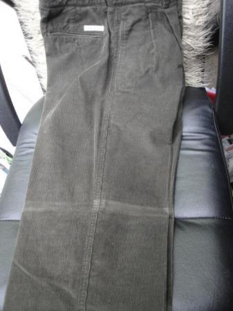 Image 3 of Cord Trousers 34W 34LNew Moleskin colour Ref C305