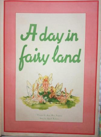 Image 3 of VINTAGE Book A Day In Fairyland By Sigrid Rahmas Ana Mae