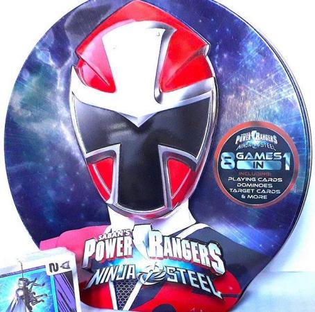 Image 6 of 8 x POWER RANGERS GAMES in a TIN - unused