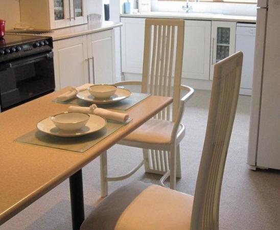 Image 3 of ELEGANT HIGH-BACK DINING/KITCHEN CHAIRS.