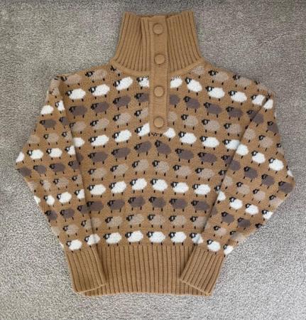 Image 3 of Zara Sheep sweater, UK Size M
