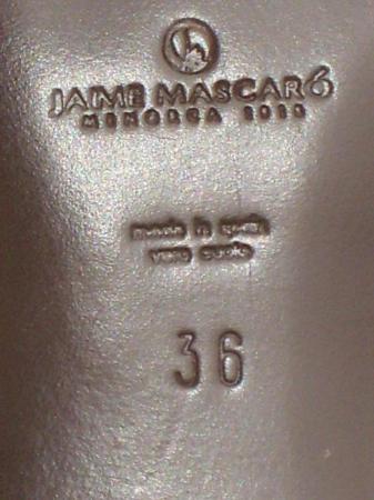 Image 5 of JAIME MASCARO Gold Sequin Shoes  – Size 3/36 NEW!