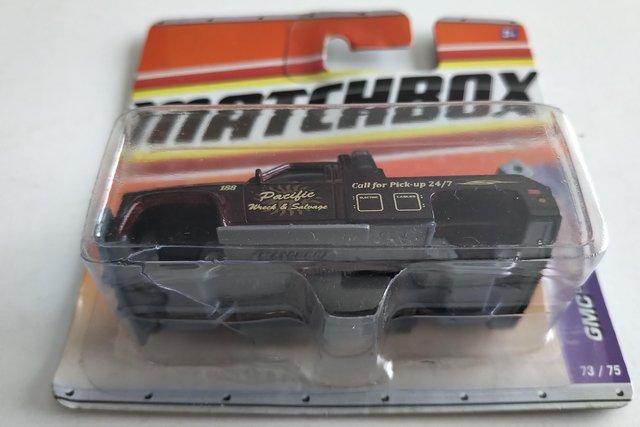 Image 2 of Matchbox GMC Wrecker No. 73 model car (factory flawed)
