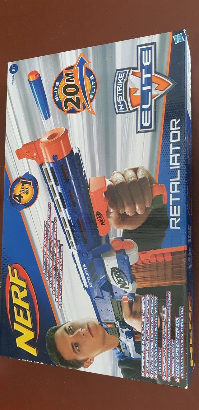 Preview of the first image of Nerf Repilator Set and spare pieces.