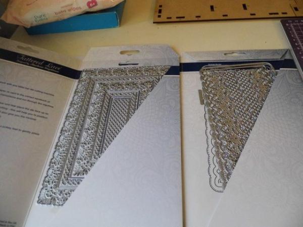 Image 2 of TWO TATTERED LACE DIE SETS