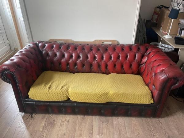 Image 1 of Chesterfield sofa project