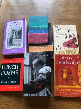 Image 1 of A range of books with a distopian theme