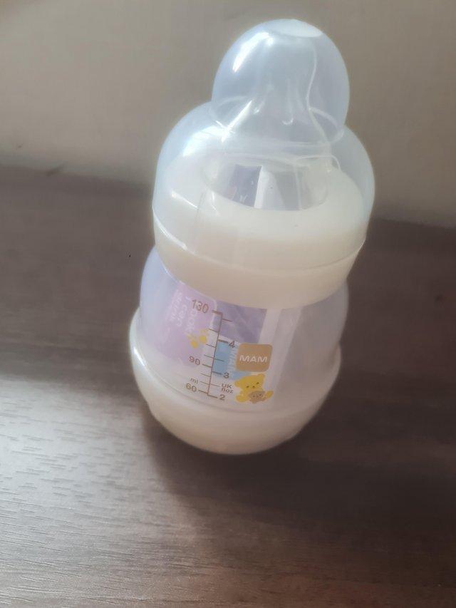 Preview of the first image of Mam baby bottle, never used, £5.