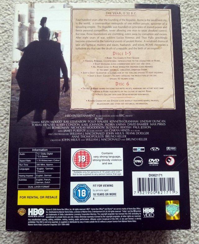 Preview of the first image of Rome: Season 1 (6 Disc Box Set) [DVD] [2006] Complete Set.
