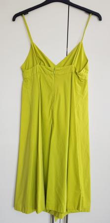Image 4 of J. Crew lime green, below knee summer dress UK size 12 (US s