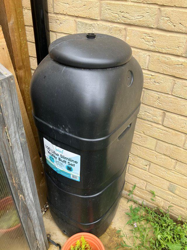 Preview of the first image of Brand New Water Butt. 100 litre.