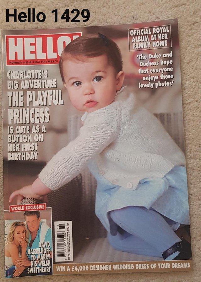 Preview of the first image of Hello Magazine 1429 - Charlotte's Big Playful Adventure.