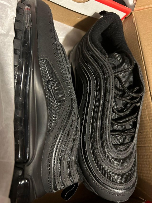 Preview of the first image of Brand new Black Nike air max 97.