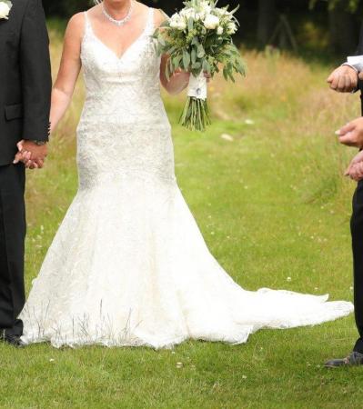 Image 1 of Sophia Tolli Wedding Dress. Size 12-14