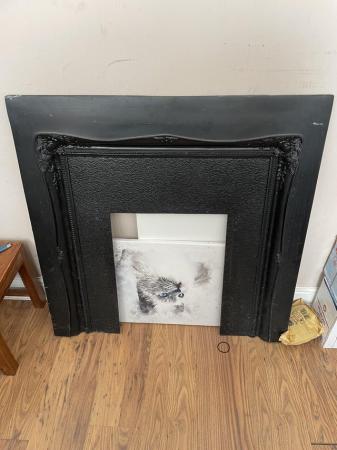 Image 1 of Cast iron fire insert for sale