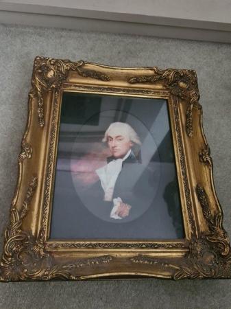 Image 2 of Lovely picture in an old gold wooden frame
