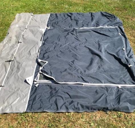 Image 4 of Caravan Awning CANVAS ONLY NO POLES Torino Lux Size 13 to Si