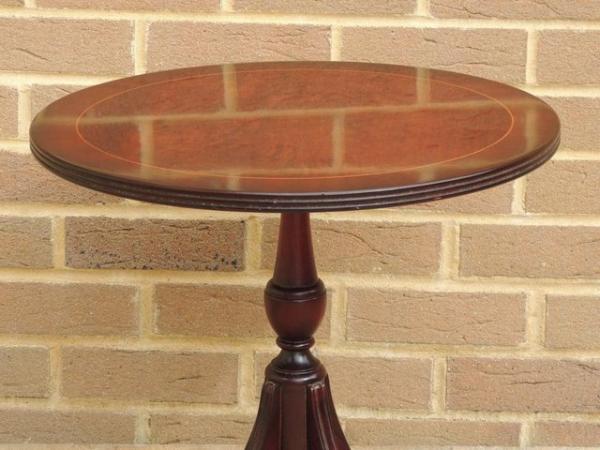Image 5 of Foldable Mahogany Side Table (UK Delivery)