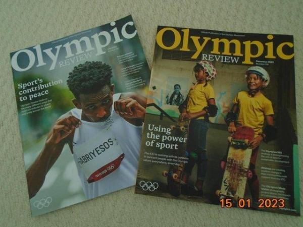 Image 1 of July and December 2022 "Olympic Review" magazines