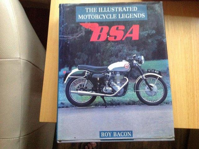 Preview of the first image of BSA illustrated beautiful book by Roy bacon.