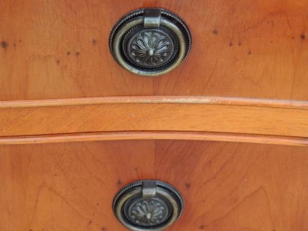 Image 15 of Pair of Burr Wood Bedside Chests (UK Delivery)