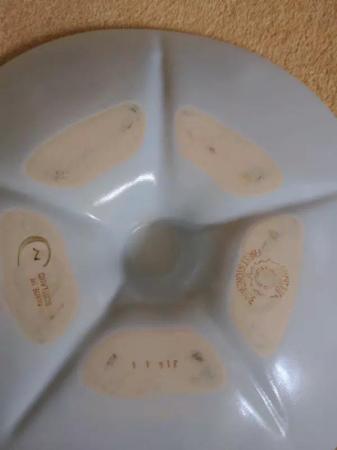 Image 1 of Buchan Stoneware Thistle Design 19cm Divided Party Platter