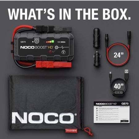 Image 2 of NOCO GB70 BOOST HD 2000A Jump starter