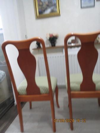 Image 2 of Two dining chairs very good cgondin