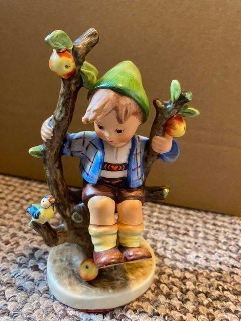 Preview of the first image of Vintage Hummel Figure Boy in appletree.
