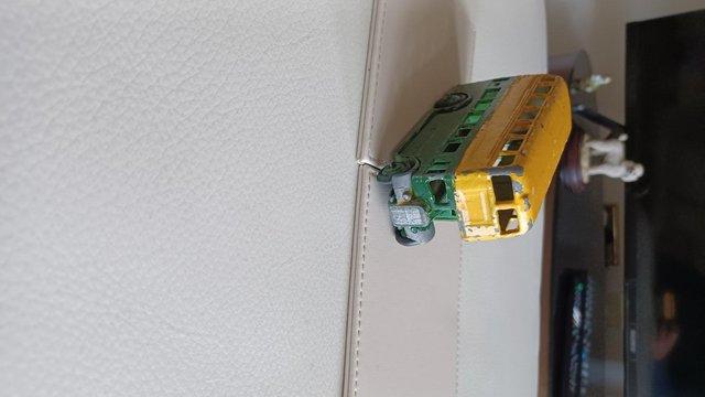 Image 1 of Dinky Toys Double Decker Bus in good but played with conditi