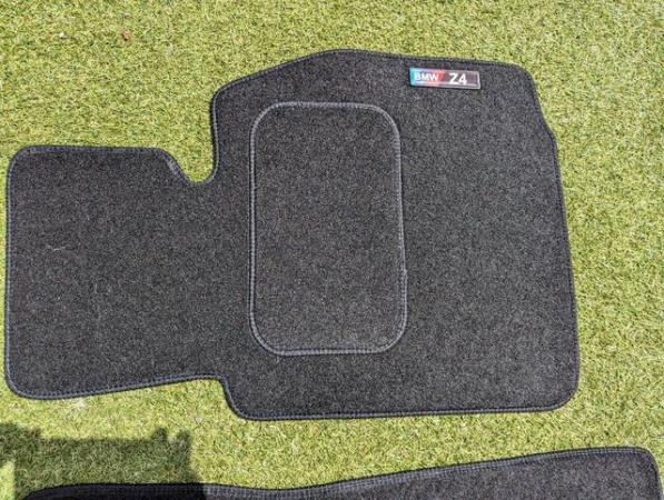 Image 2 of BMW Z4 logo car mats, brand new, not used.