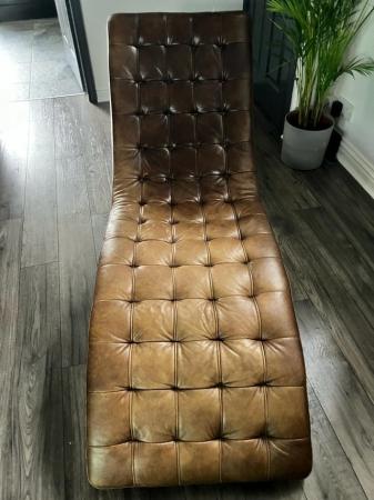 Image 2 of Faux Leather Indonesian Day Bed