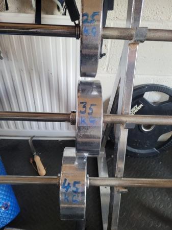 Image 2 of Dumbells & barbells available