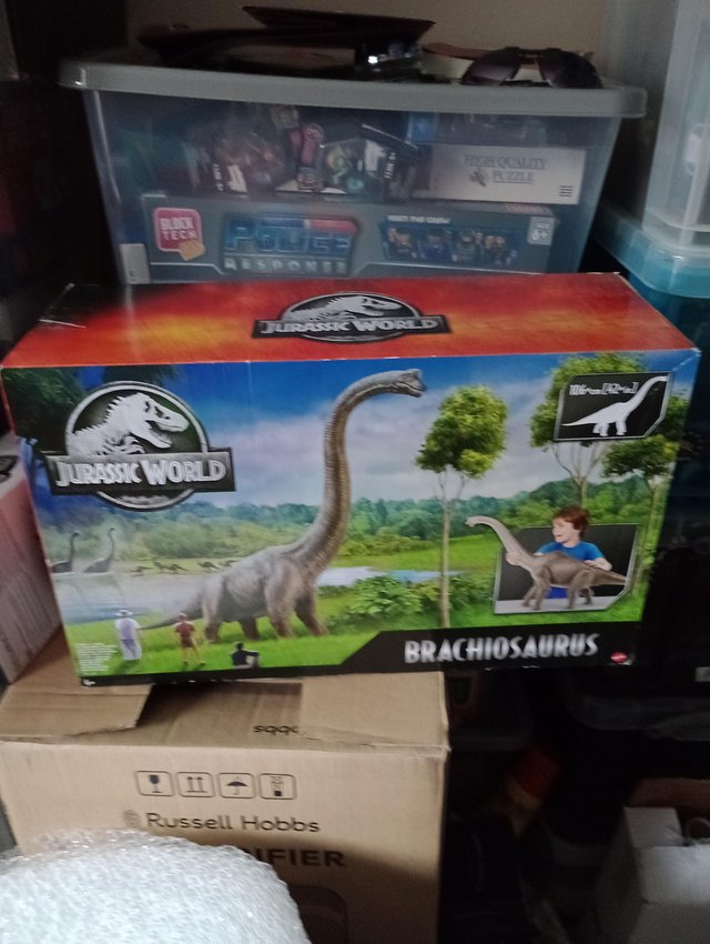 Preview of the first image of Jurassic world Brachiosaurus boxed..