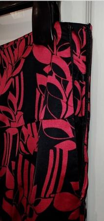 Image 17 of New Women's Monsoon Collection Ramona Red Skirt UK 10 12