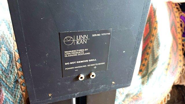 Image 9 of Linn Kan Loudspeakers. Mk1. Black