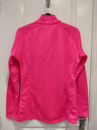 Image 6 of New Trespass Women's Pink Fleece Jumper AT200 UK 12 Medium