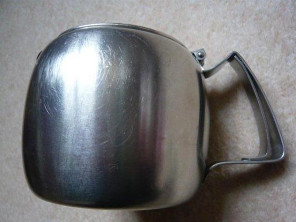 Image 3 of Old Hall stainless steel teapot 1pint, vintage mid century