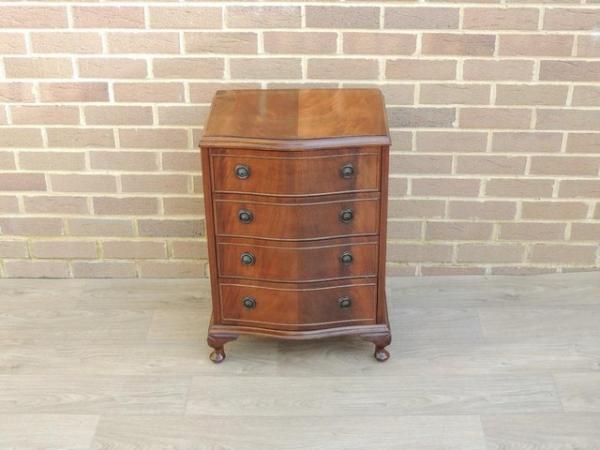 Image 3 of Queen Anne Vintage Side Chest (UK Delivery)