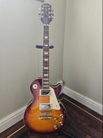 Image 3 of Epiphone Les Paul Standard Ice Tea 60's Electric Guitar