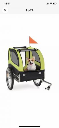 Image 3 of New pet trailer for bike or pushair for dogs